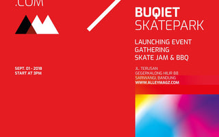 Barter Movement di Launching Alleymagz x Buqiet Skatepark