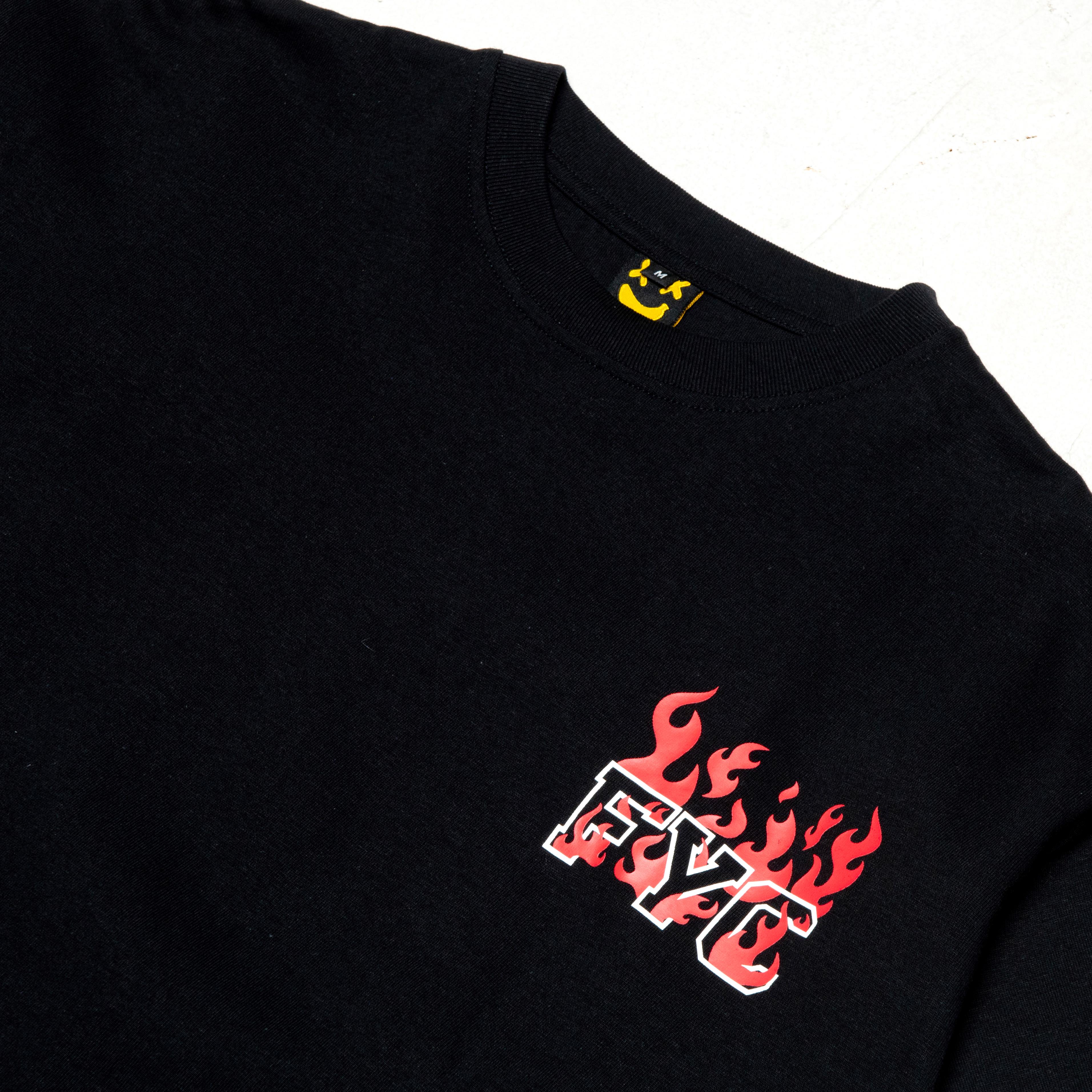 FYC TSHIRT FIRE BLACK
