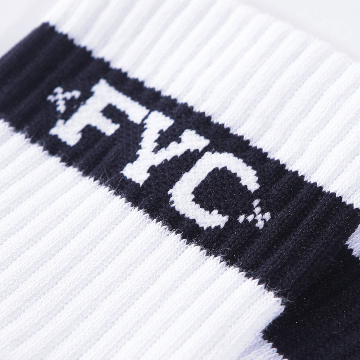 FYC SOCK BOLD BLACK STRIPE