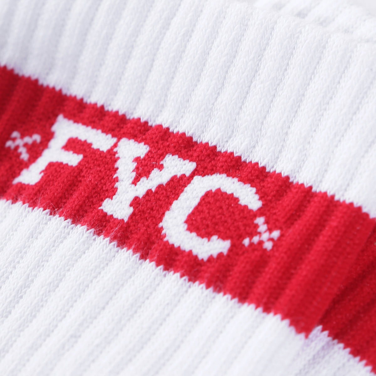 FYC SOCK BOLD RED STRIPE