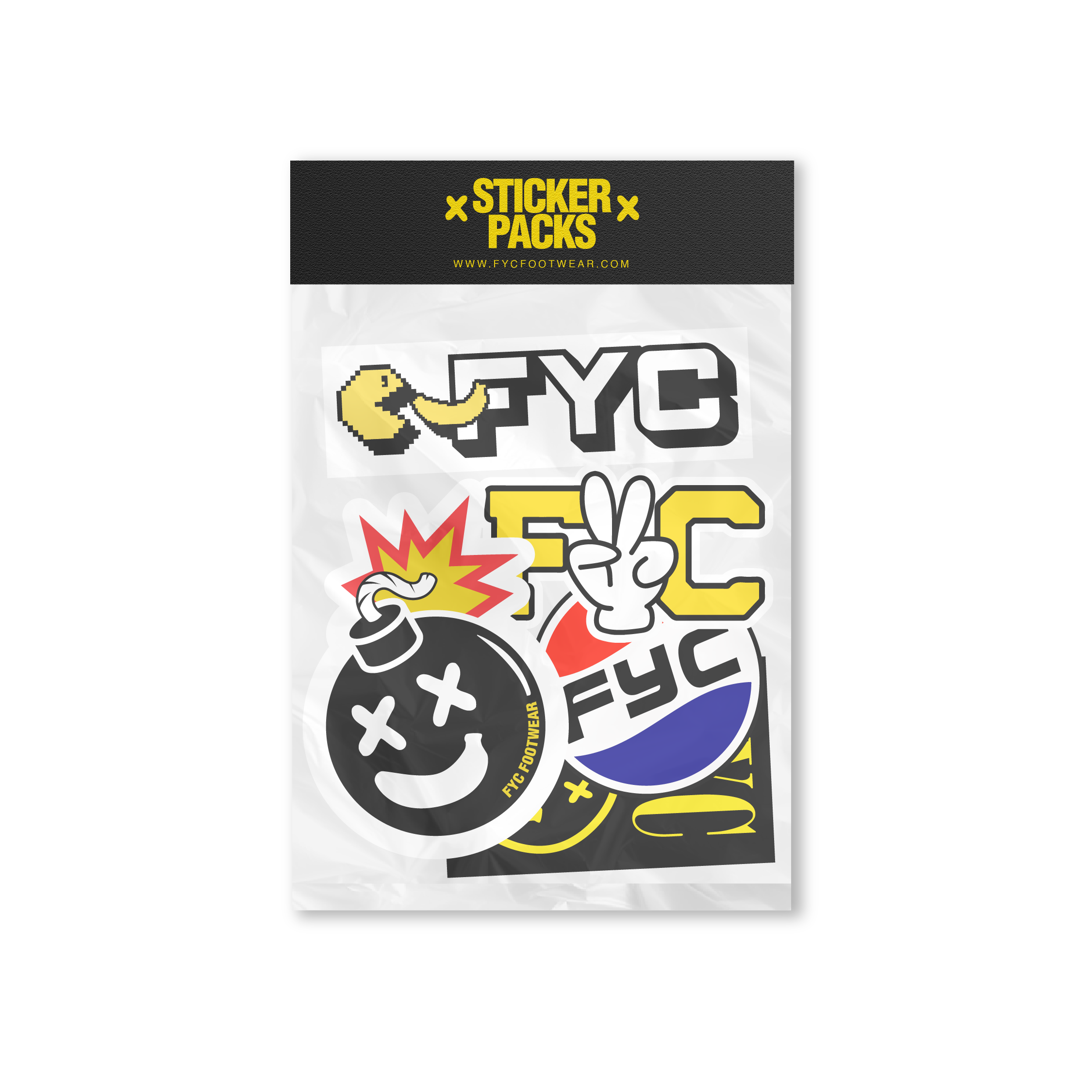 Fym Sticker FYC OFFICIAL STICKER PACK 1.0 – FYC Footwear