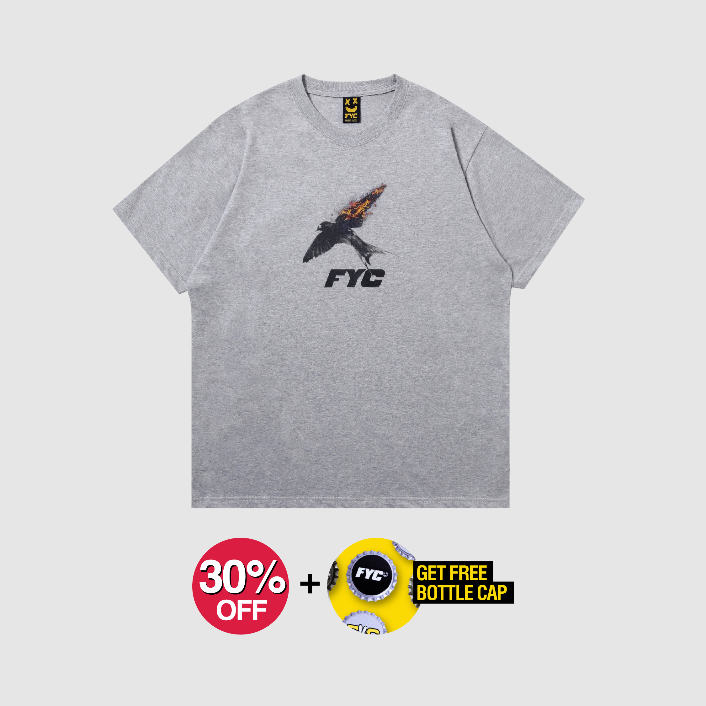 FYC TSHIRT SWALLOW MISTY