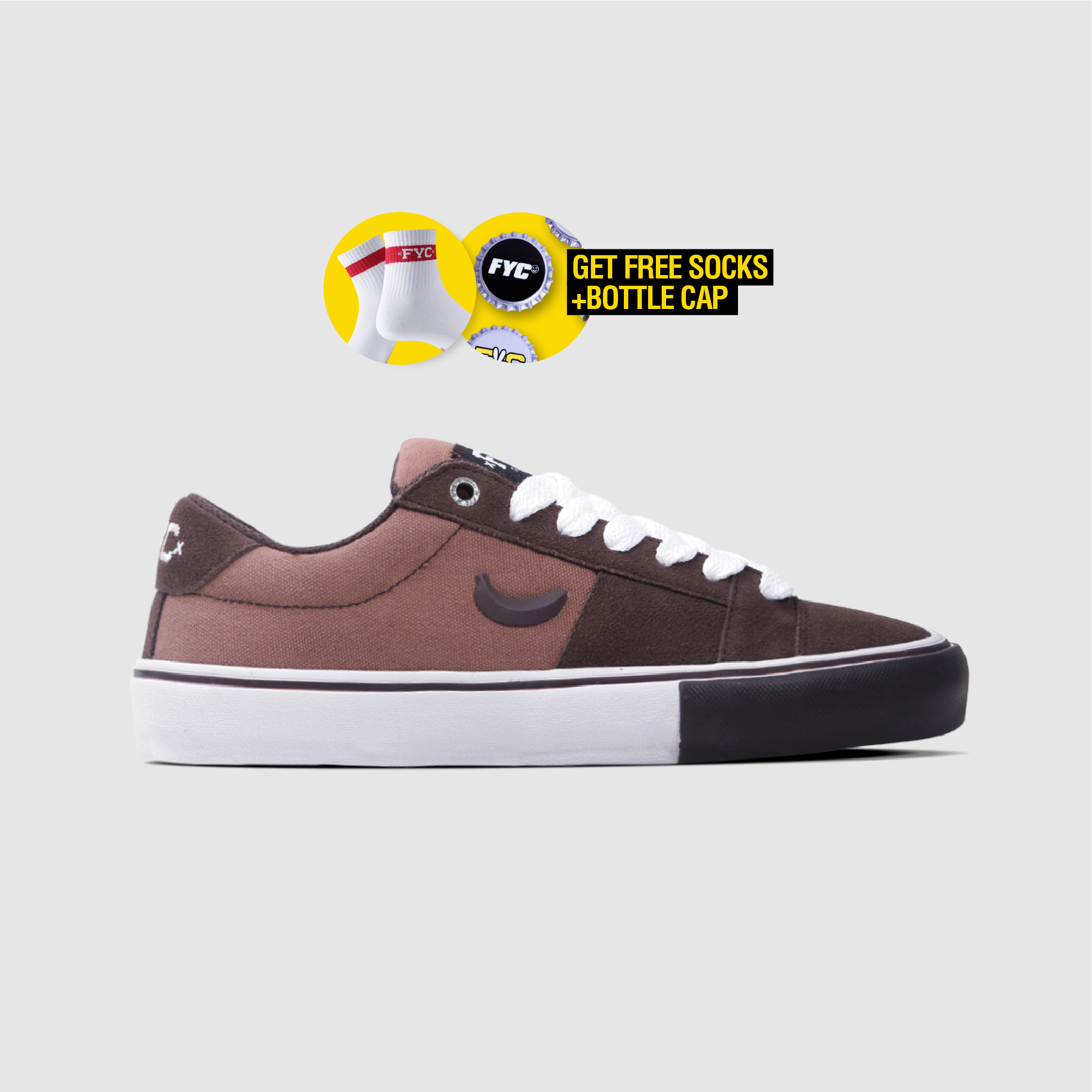 SLIM CAVEN PRO BROWN SUEDE