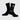 FYC X SLR SOCKS BLACK PUNK