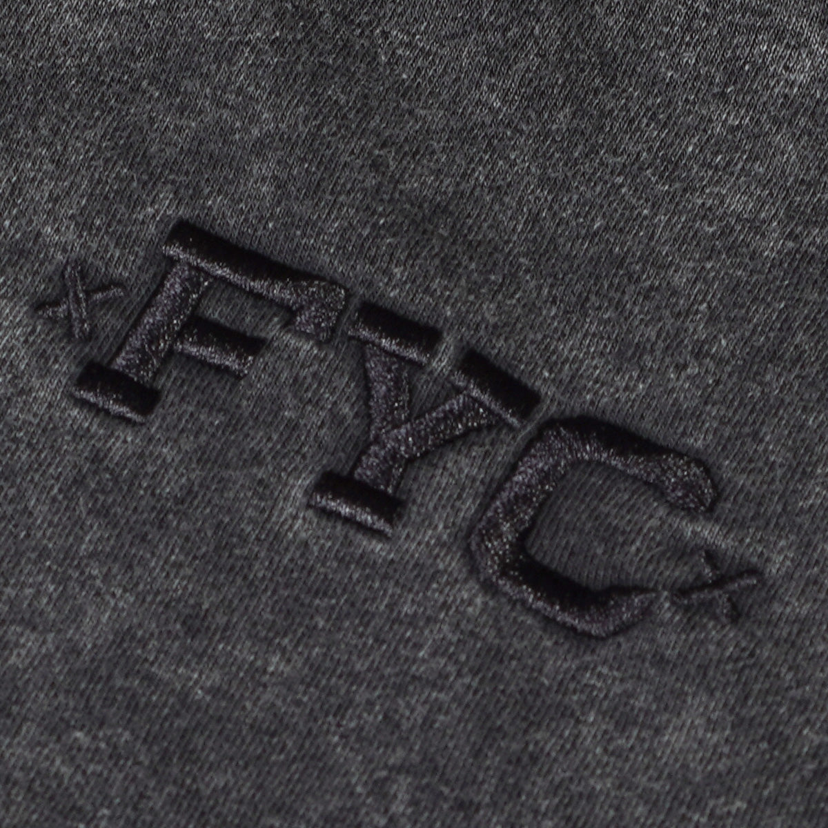 FYC CLASSIC LOGO ZIP HOODIE WASH