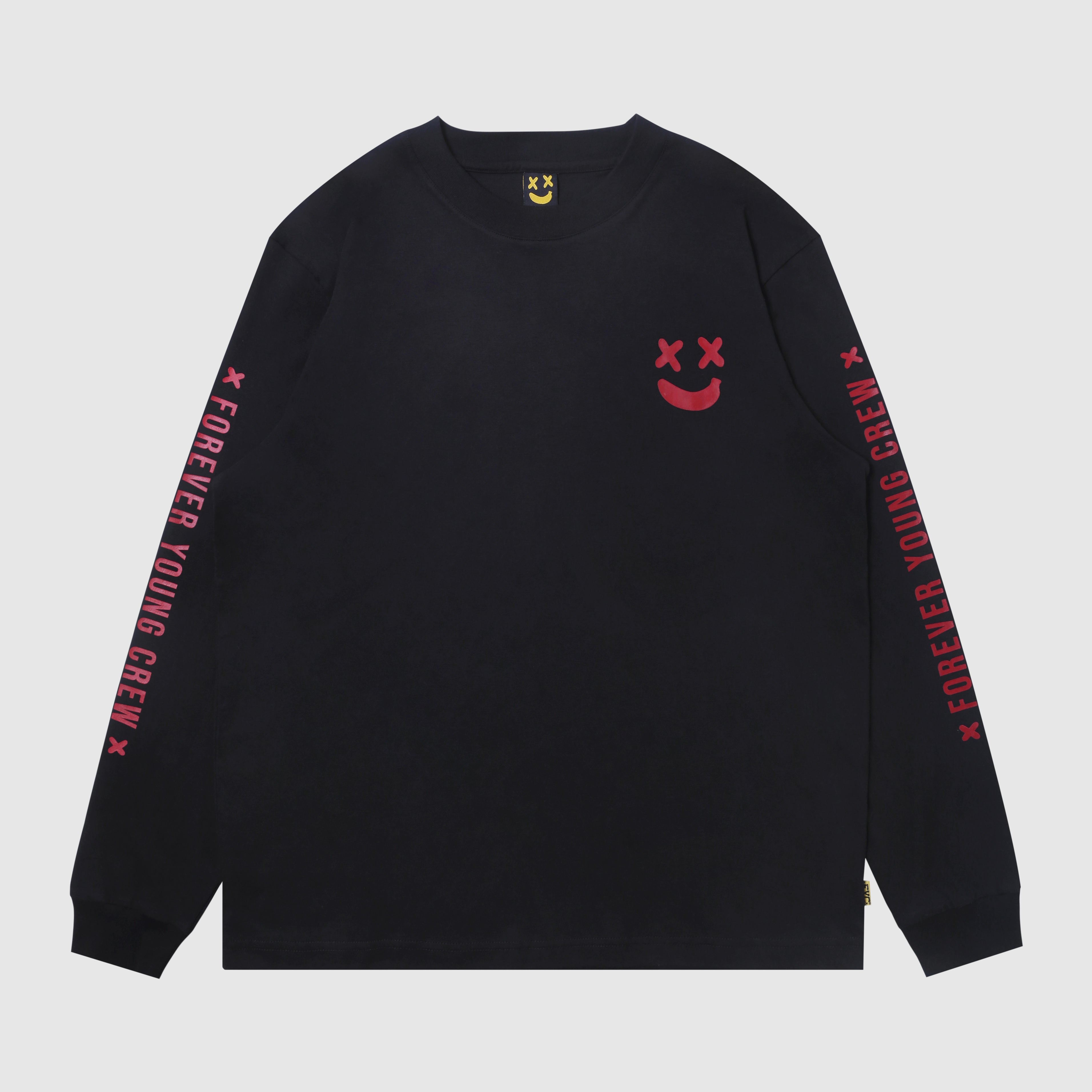 FYC LONG SLEEVE BANANA SMILE BLACK