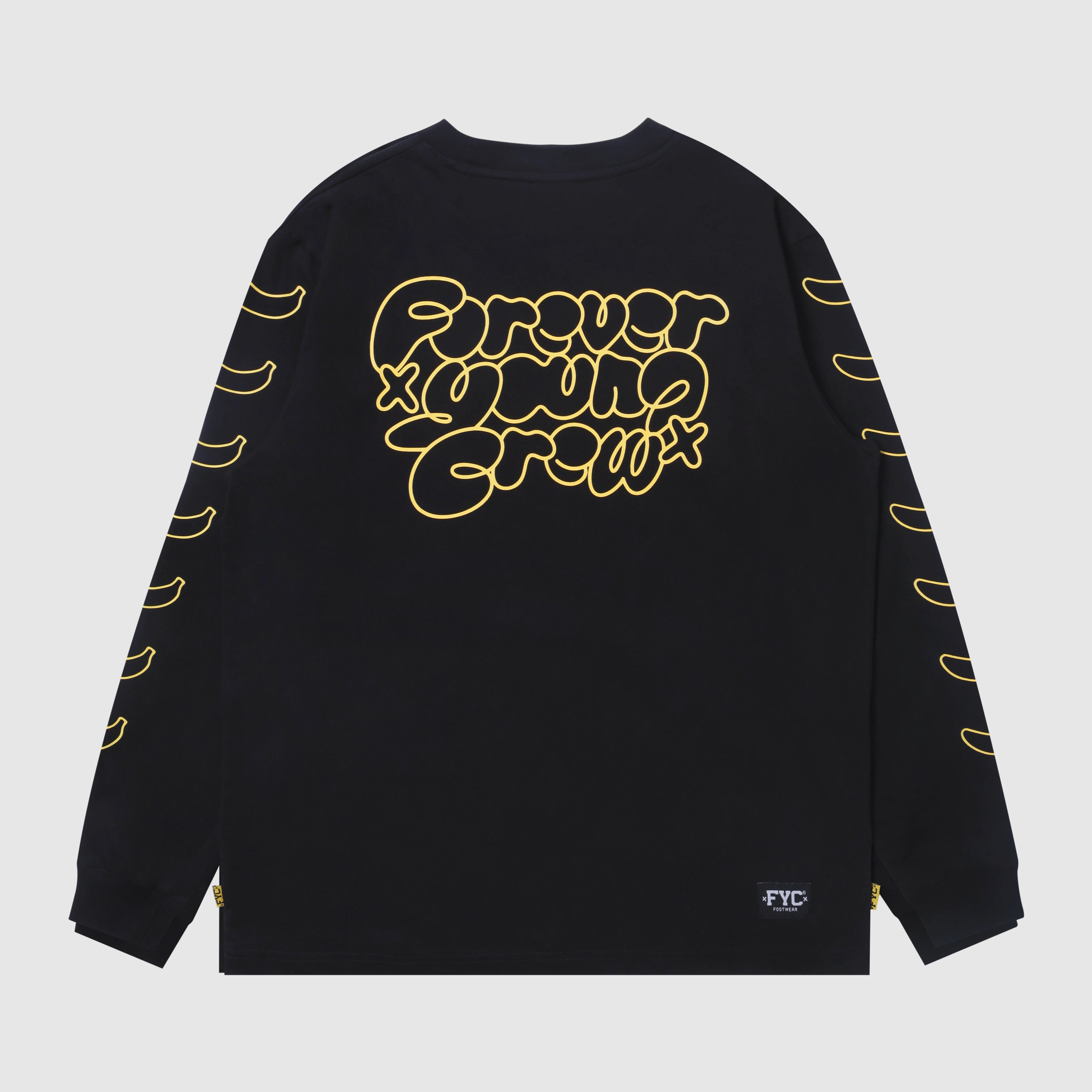 FYC LONG SLEEVE BUBBLE BLACK