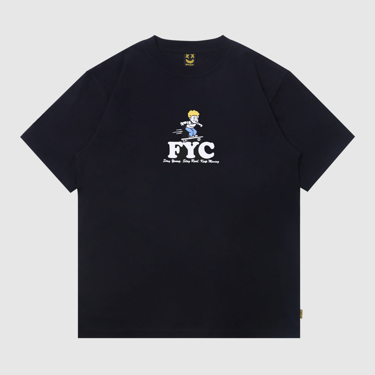 FYC TSHIRT SK8 BLACK | Reguler Cut
