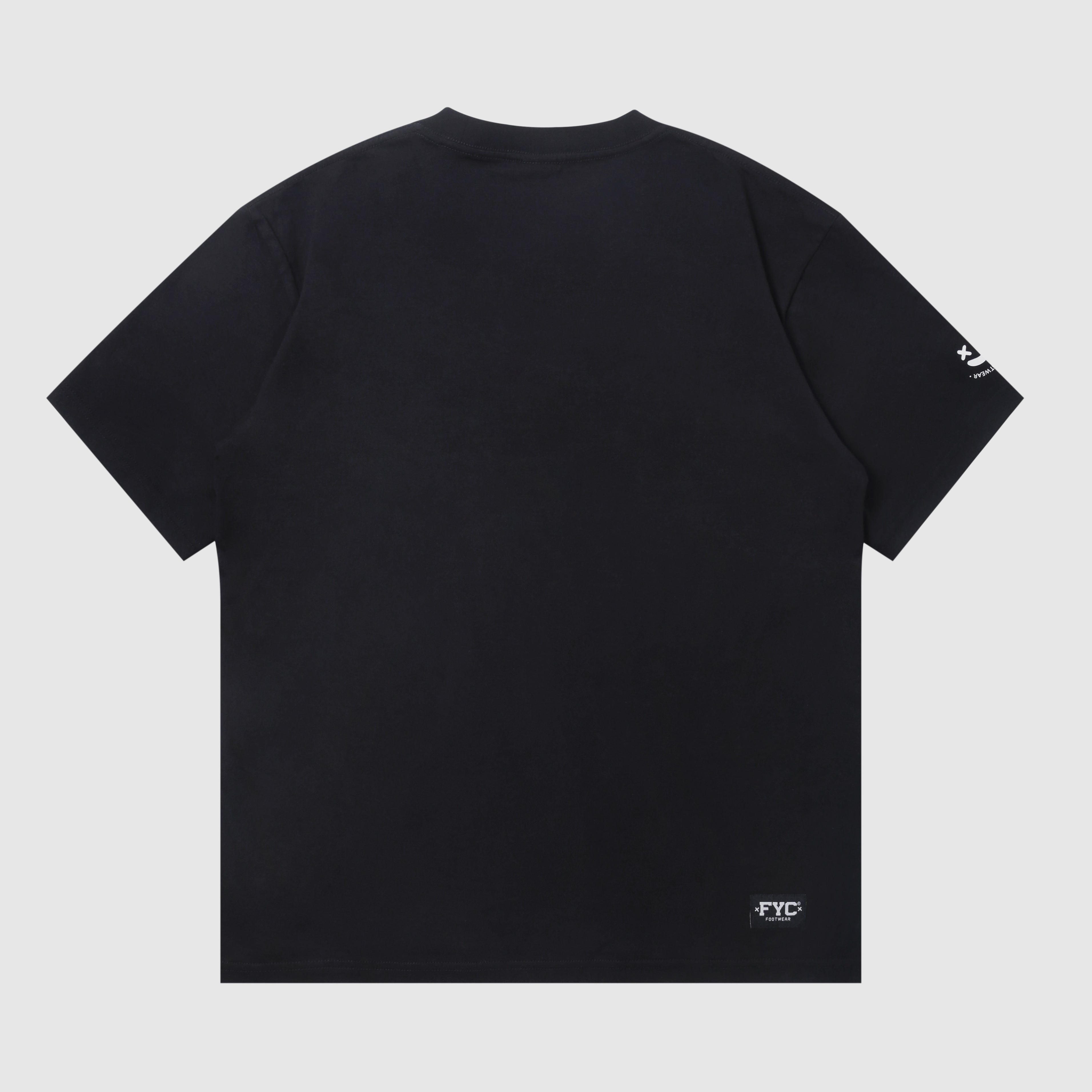 FYC TSHIRT SMILEY DIVISION BLACK
