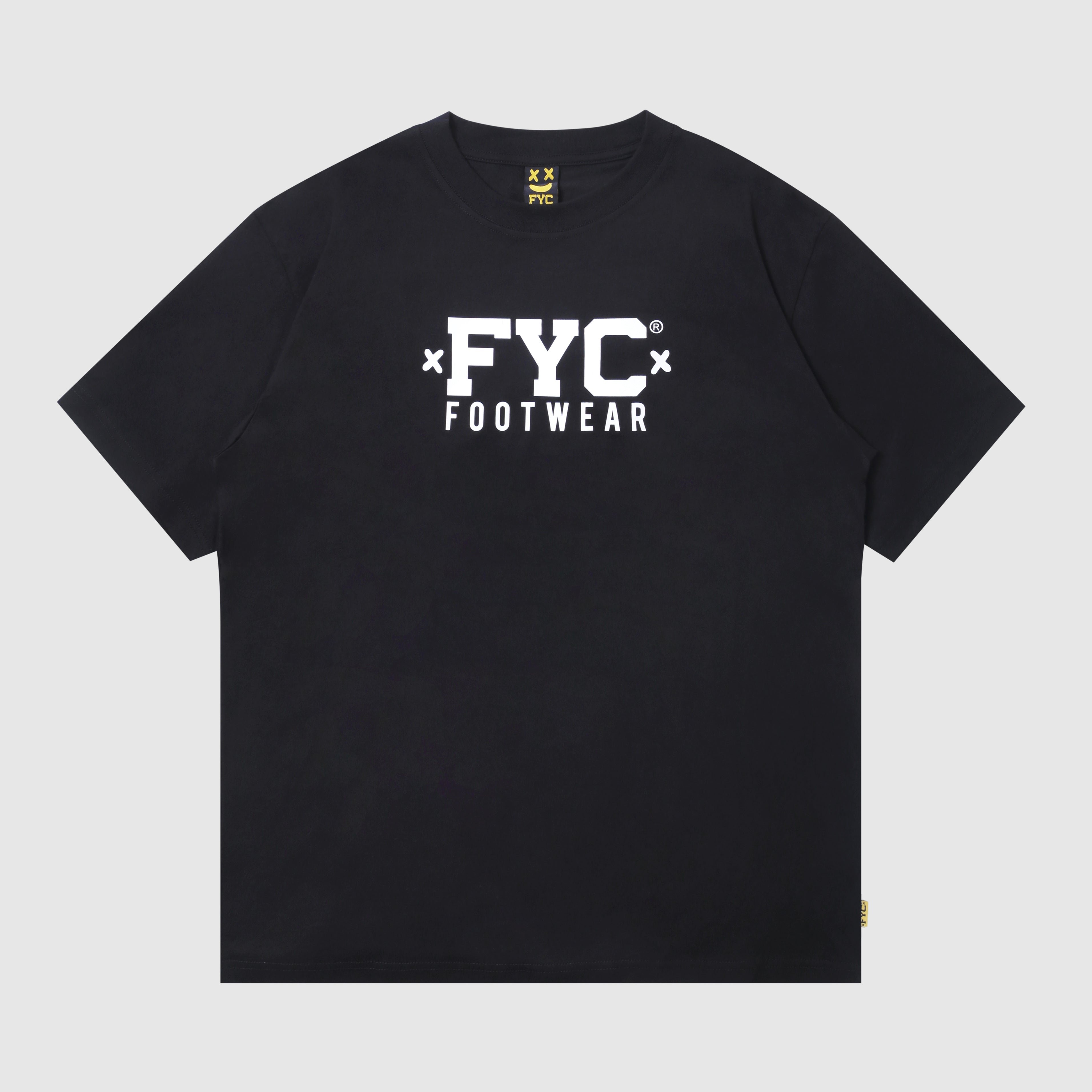 FYC TSHIRT TAG LOGO CLASSIC BLACK
