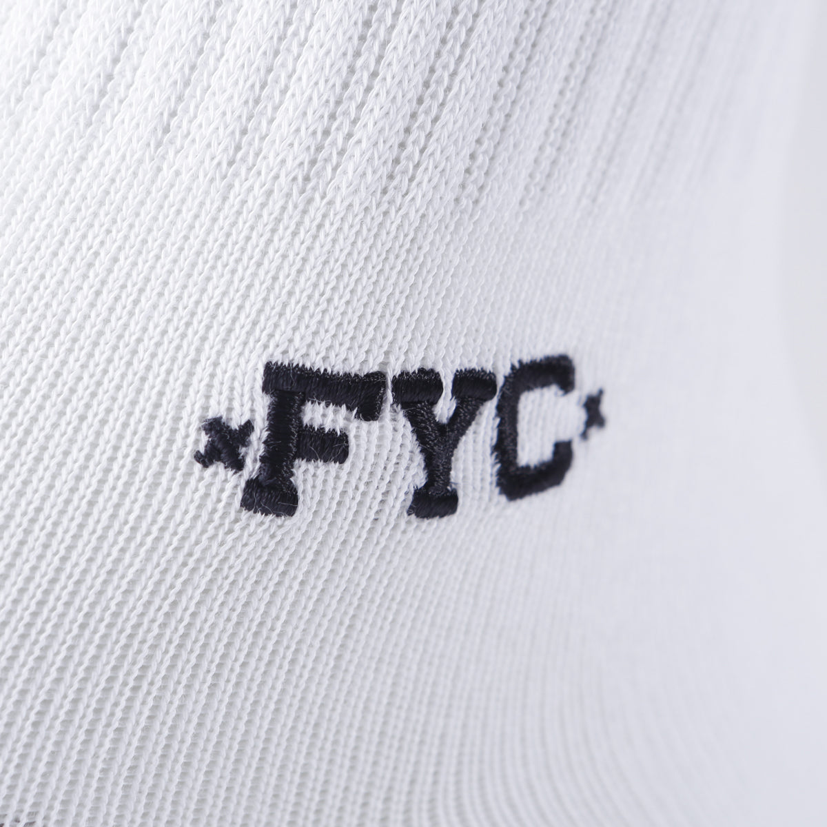 FYC SOCK PIT STRIPE WHITE