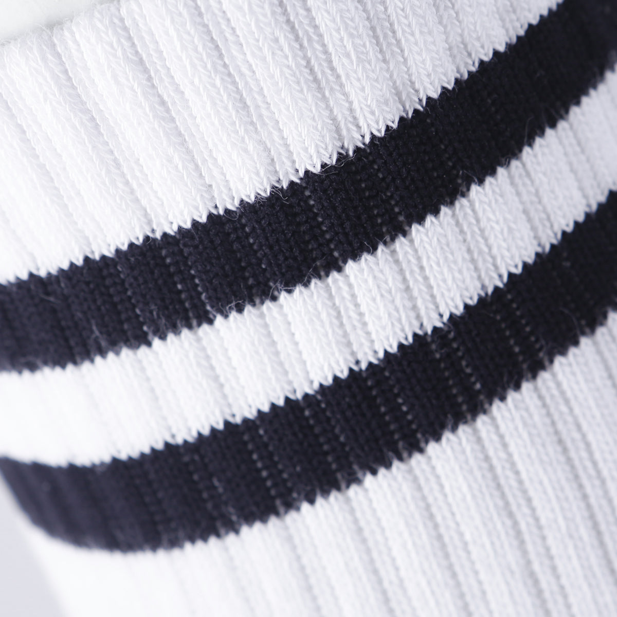 FYC SOCK PIT STRIPE WHITE