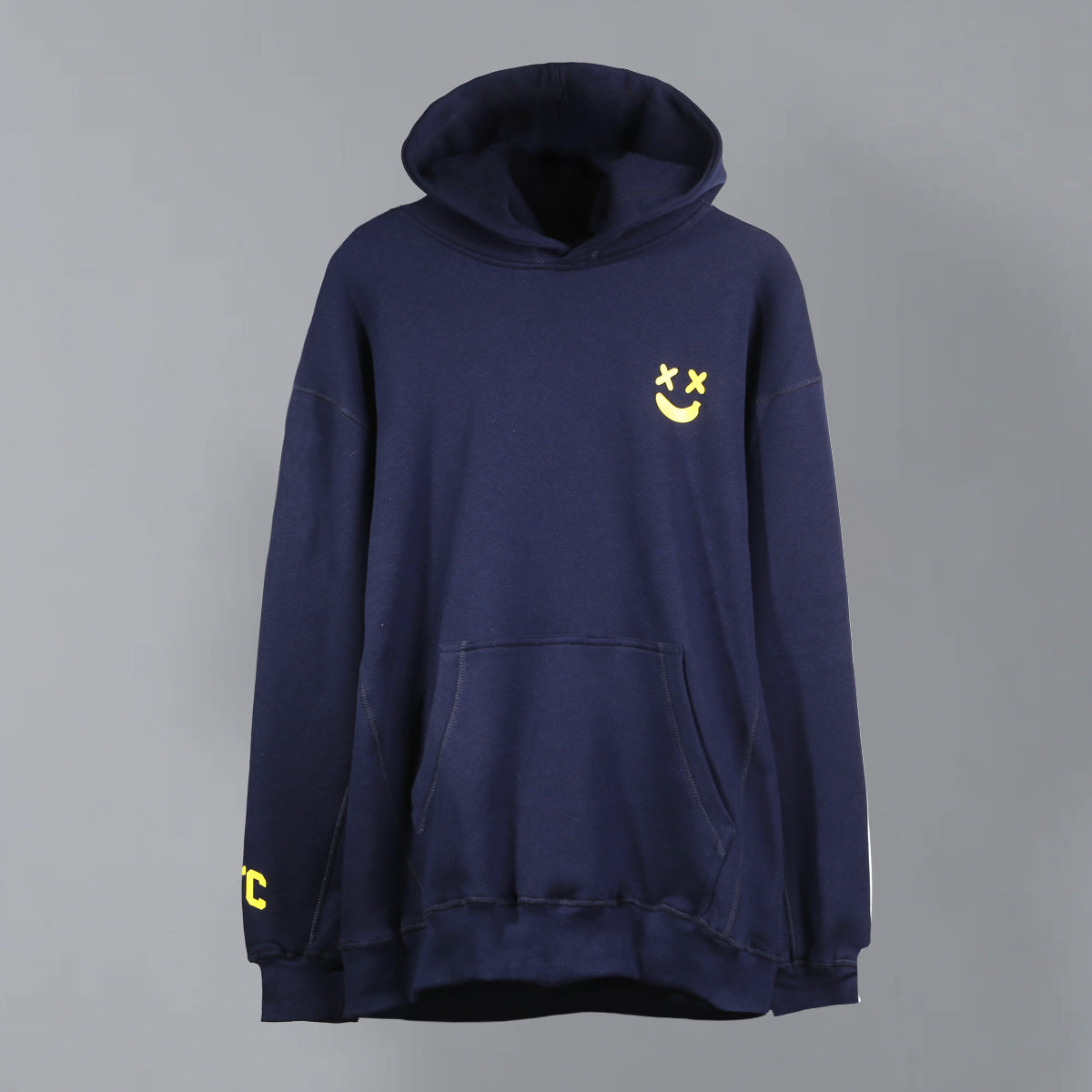 FYC HOODIE TAG LOGO NAVY