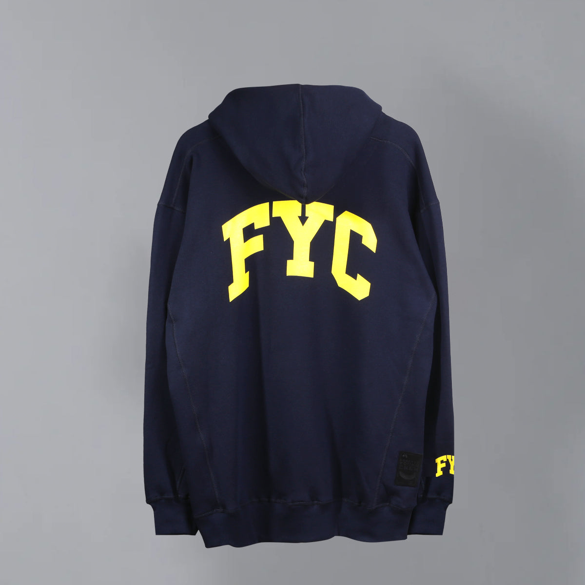 FYC HOODIE TAG LOGO NAVY