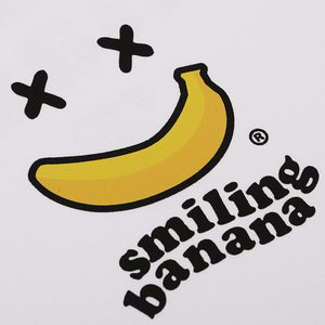 Smiling Banana White