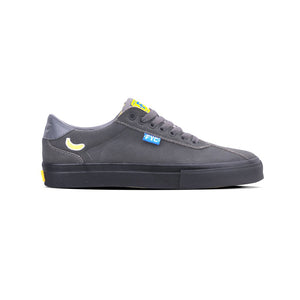 Musac Grey Black Suede