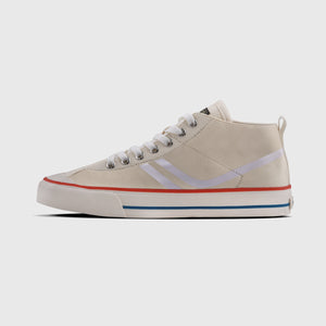 Street Rookie - MK01 Mid Cut - Natural White