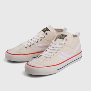 Street Rookie - MK01 Mid Cut - Natural White