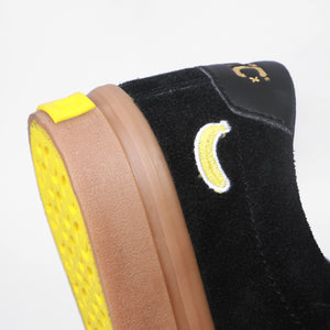 Slim Caven Black Gum Suede