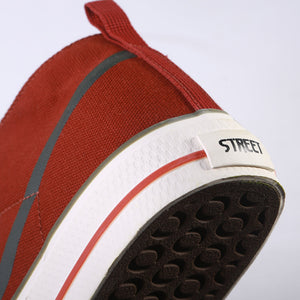 Street Rookie MK 01 mid cut - canvas edgy maroon