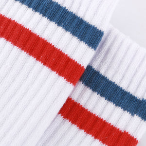 Sock Classic White Stripe