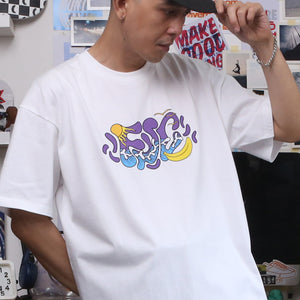 FYC T-SHIRT WAVES WHITE